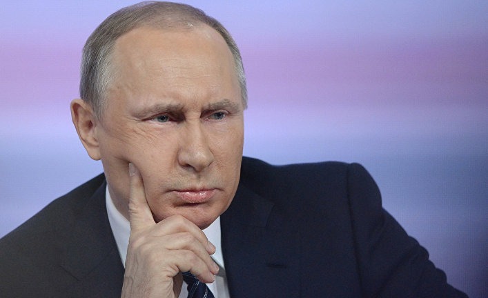 Украинский телеканал назвал Путина «президентом Украины»